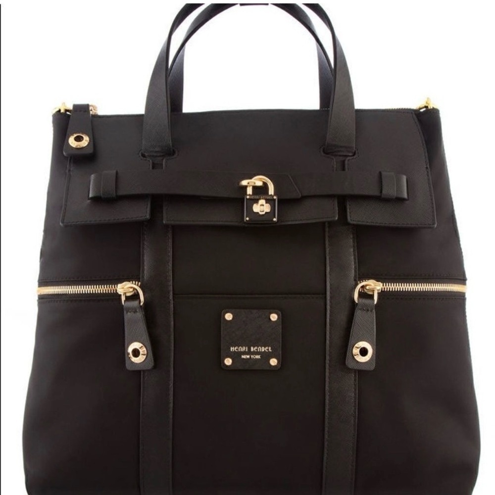 Henri Bendel Large Jetsetter Convertible Bag/ Backpack